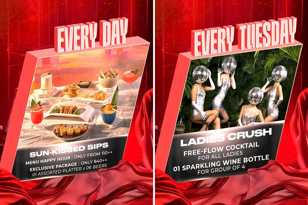 From sunlit Happy Hour to electrifying Ladies Crush, Chill’s weekly programs always keep the energy alive 